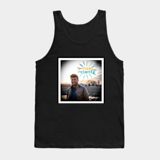 K. M. Sunset Fan Tank Top